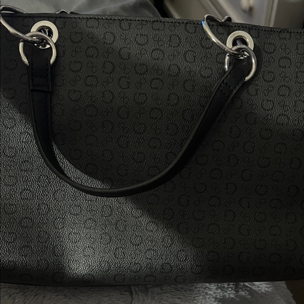 GUESS Elegant Black Tote - Picture 6 of 7